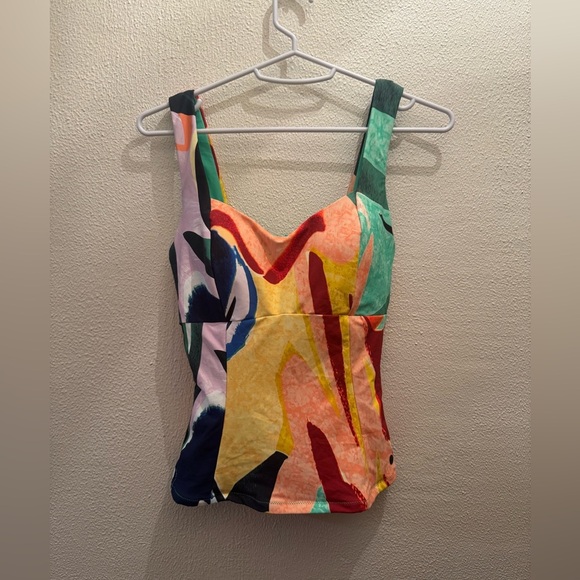 NWT CALIA by Carrie Underwood Sculpt Tankini Top - Picture 2 of 4